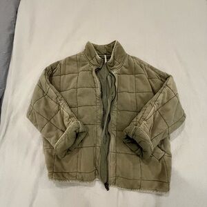 Free People Quilted Dolman Jacket XS
